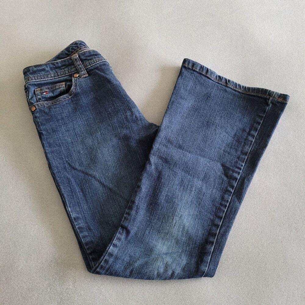 Tommy Hilfiger Girls 5 Pocket Denim Blue Jeans--Sz 10
